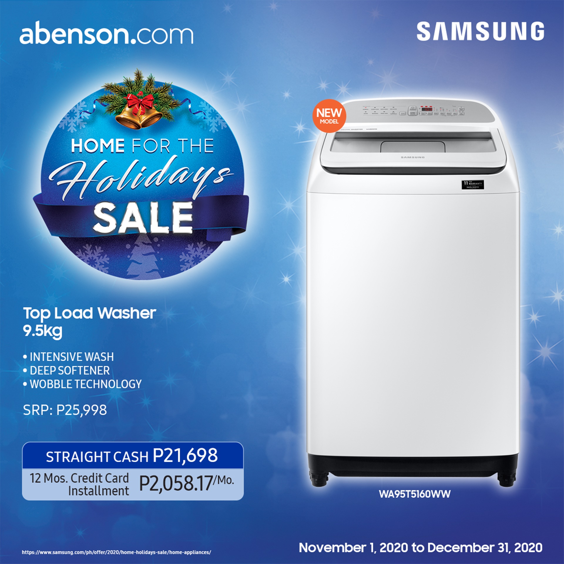 Take home your very own Samsung Home Appliance this holiday season -  Awesomeness Blog