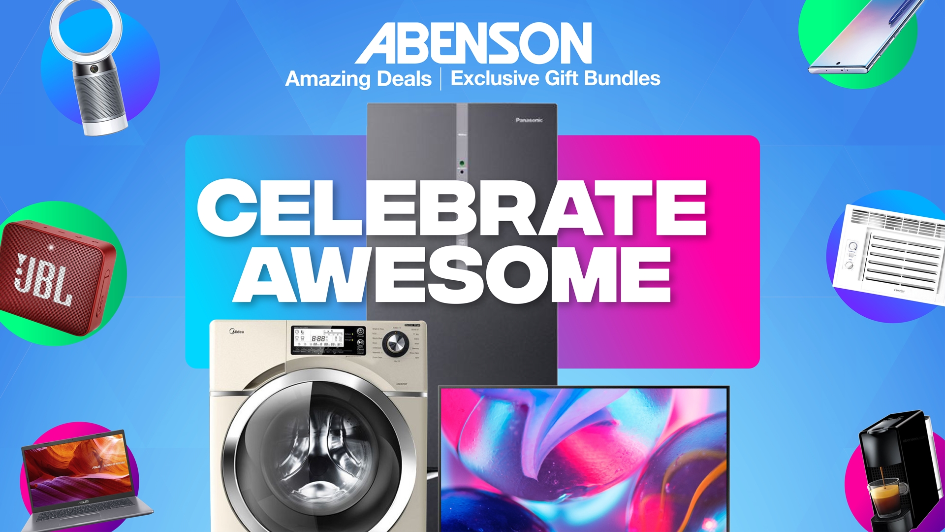 Abenson appliances store promo 2020