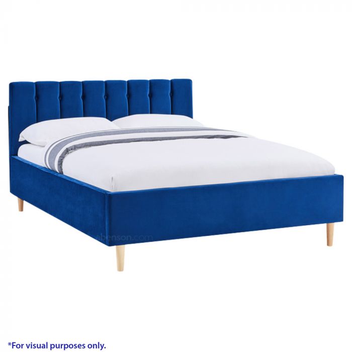Blue bed