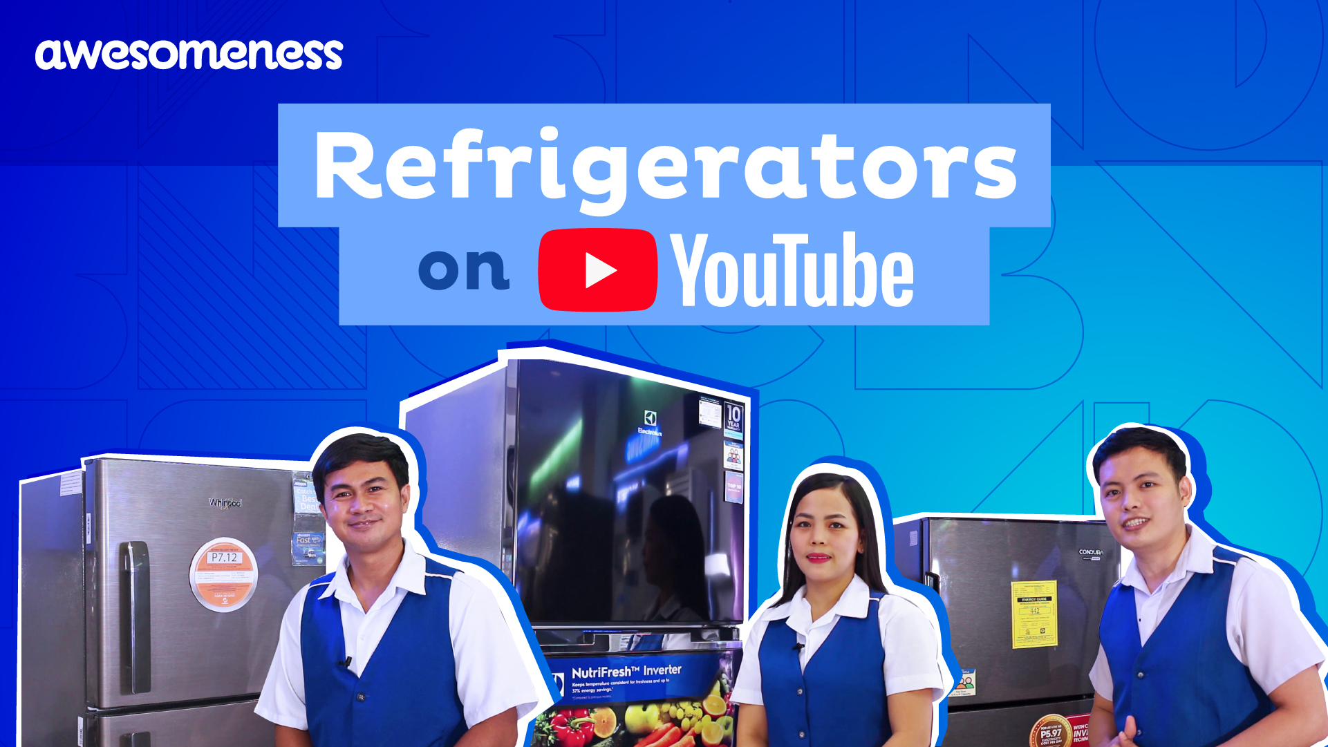 Shop for your new Refrigerator from Abenson on YouTube Awesomeness Blog
