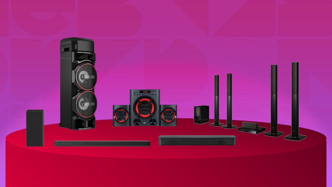 Enjoy better parties and movies at home with LG Home Audio