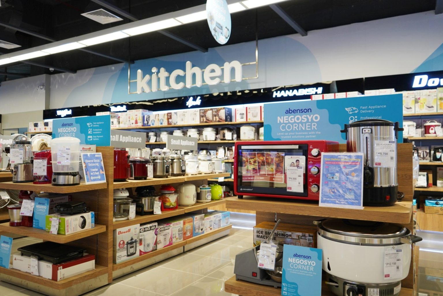 Abenson opens new store with a fresh interior design Awesomeness Blog