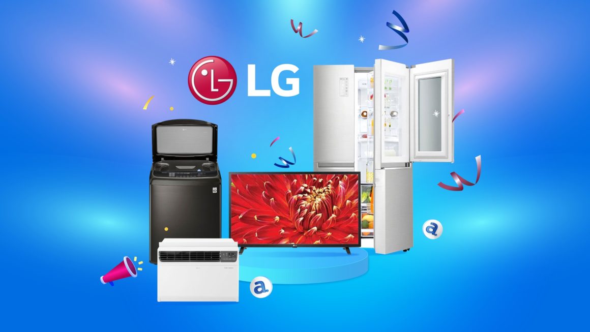 A weeklong sale on LG appliances is happening at Abenson stores and