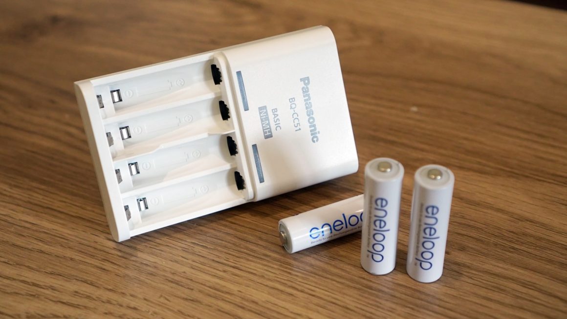 eneloop charger rechargeable batteries