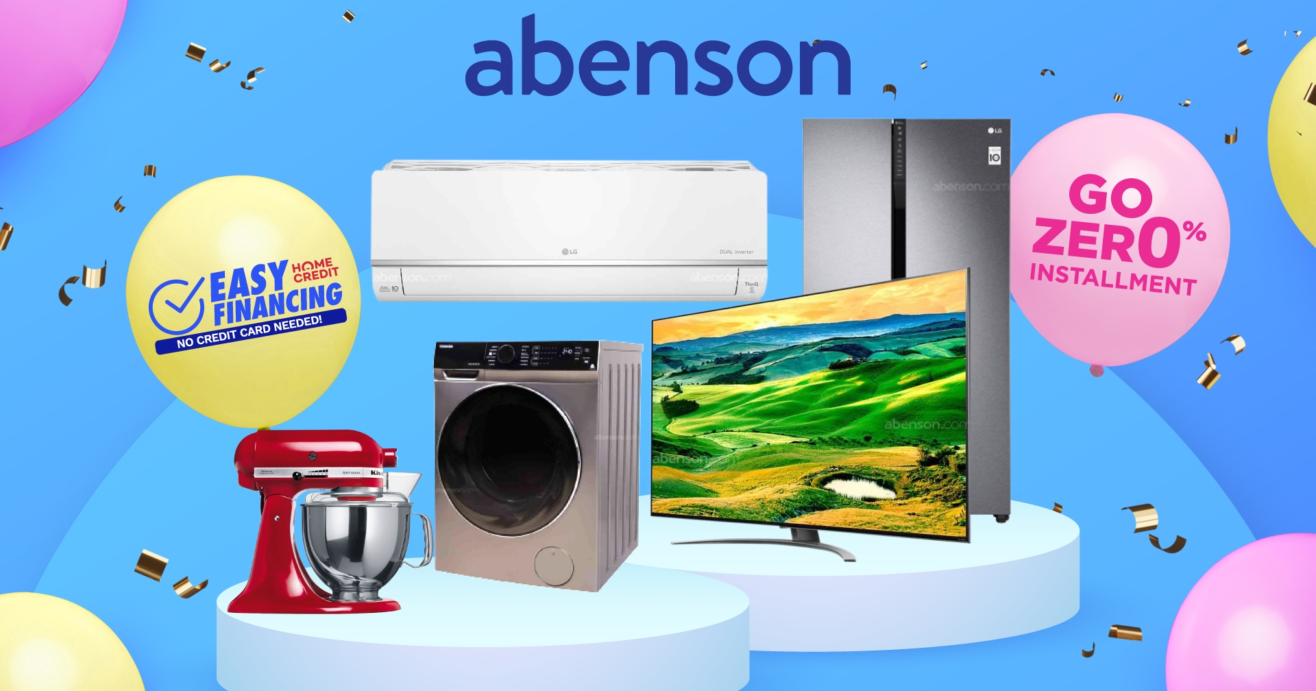 Abenson online store home credit