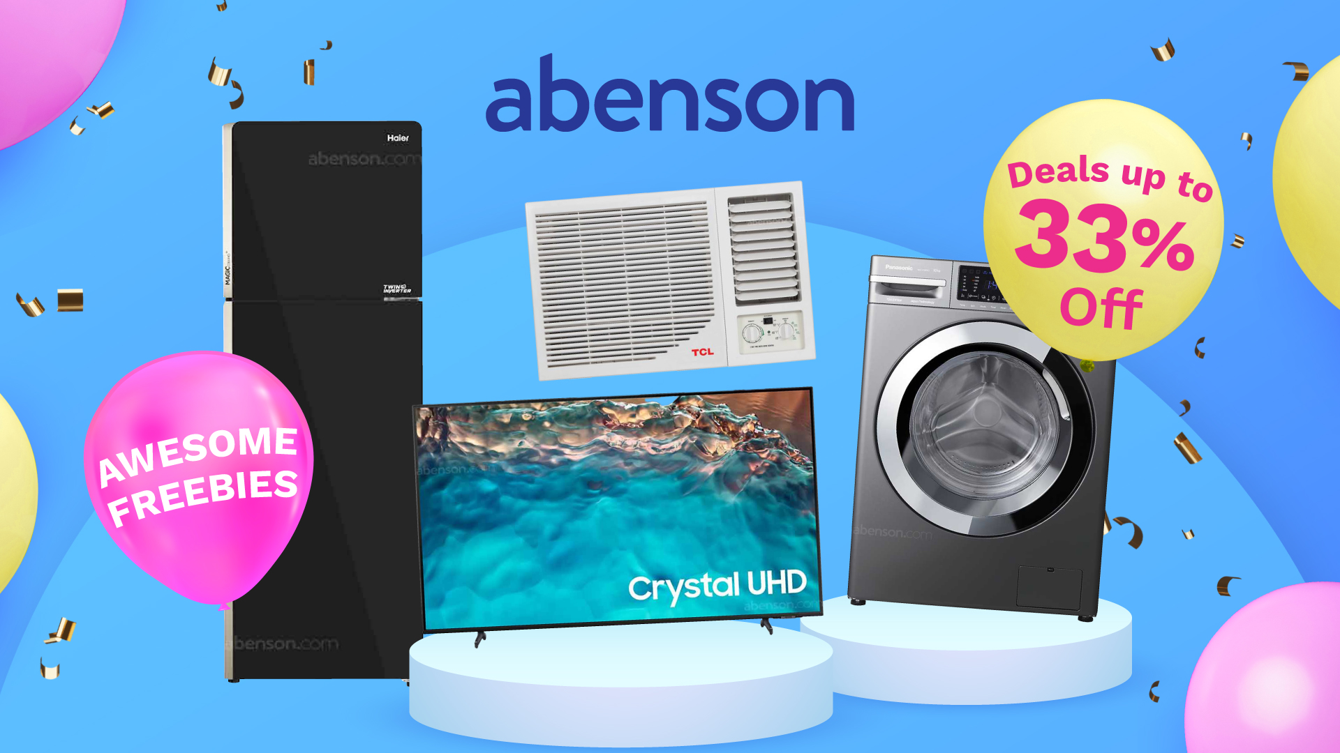 It's two for one amazing price with Abenson Birthday Bundle Deals