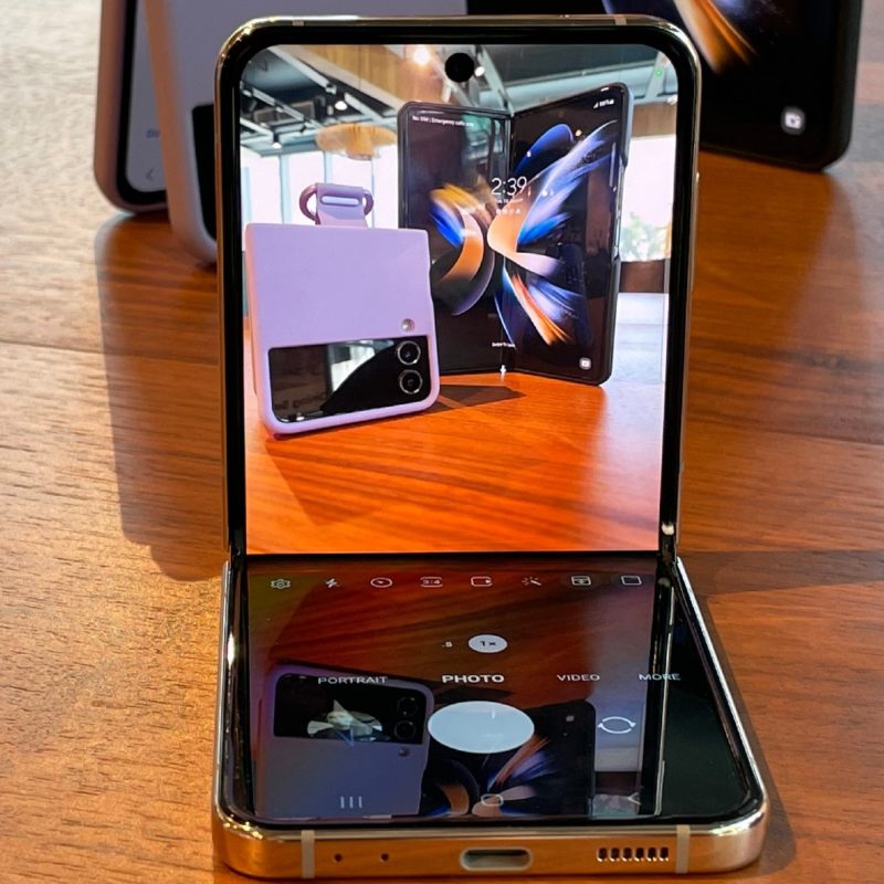 We took Samsung's latest Galaxy Z Flip4 foldable phone for a spin